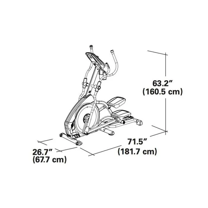 Nautilus E626 Crosstrainer Black Edition - Gratis Levering