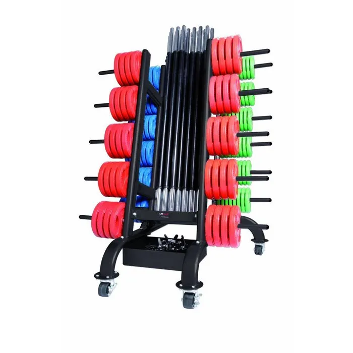 Lifemaxx LMX 1143 opbergsysteem pump discs en bars