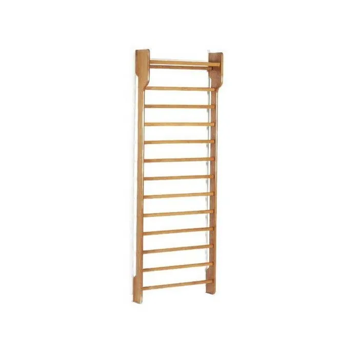 Toorx Single Wallbar - enkel wandrek 90 x 250 - 14 treden - beukenhout