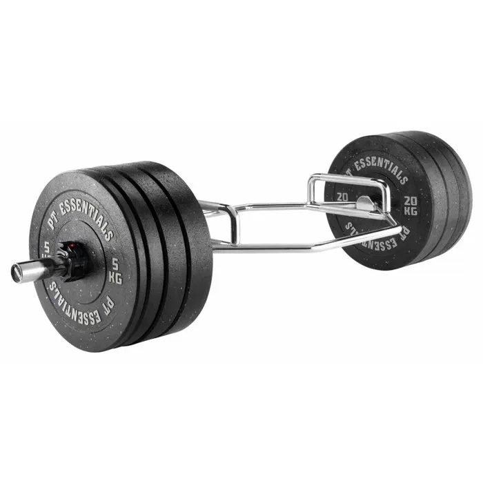 PT Essentials DEADLIFT Hi Temp Bumperplate Set met Hex Bar Black