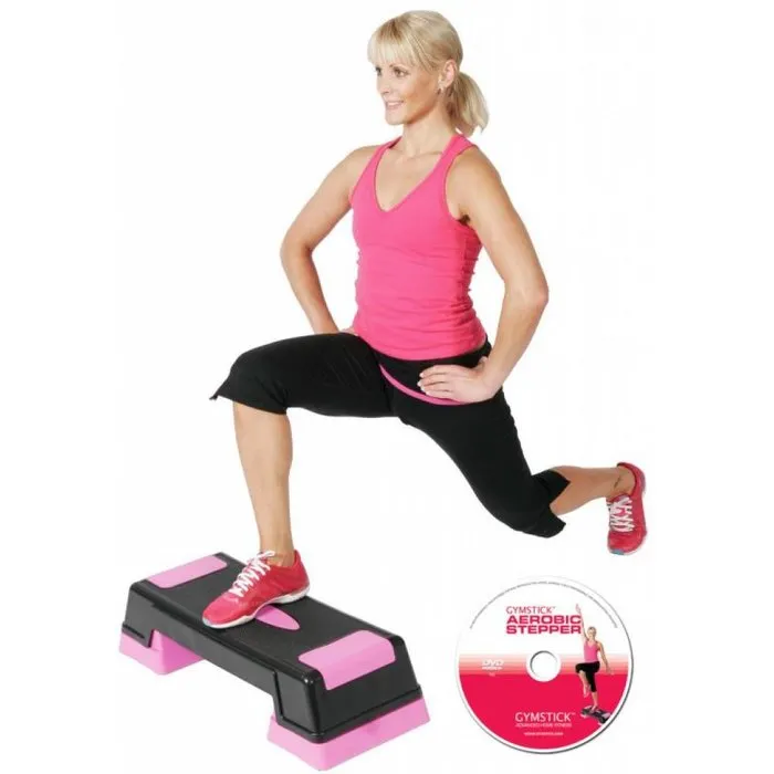 Gymstick Aerobic Stepper + online workout video's
