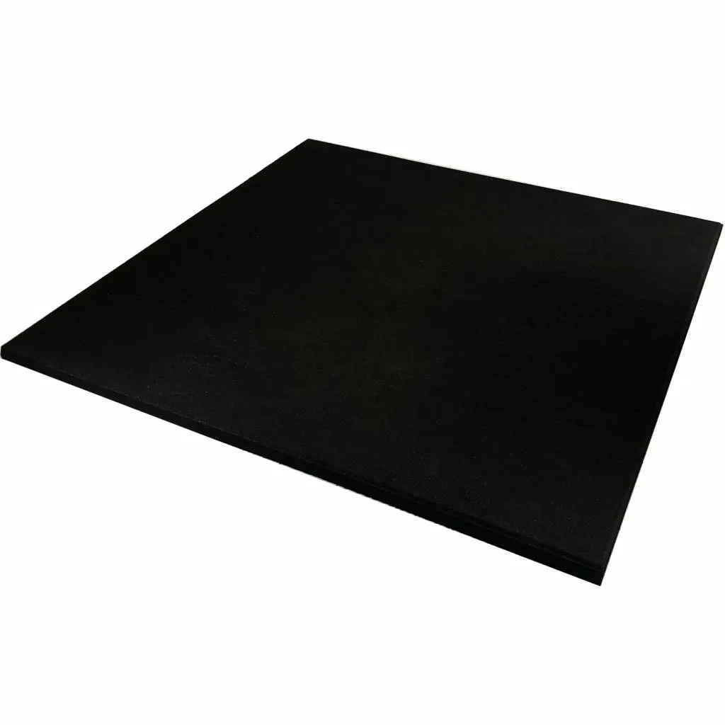 PT Essentials High End Rubber Crossfit Vloerdeel 100 cm - 900 kg/m3 fijngranulaat