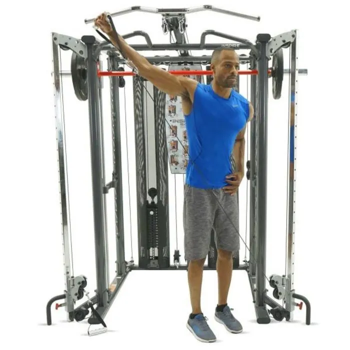 Inspire Fitness SCS Smith Cage Systeem Black + Bench - Gratis Levering