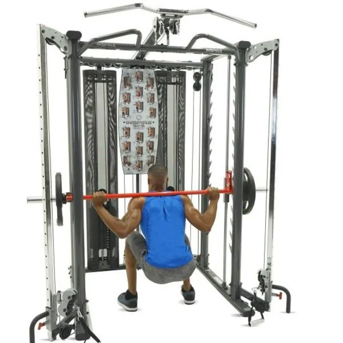 Inspire Fitness SCS Smith Cage Systeem Black + Bench - Gratis Levering