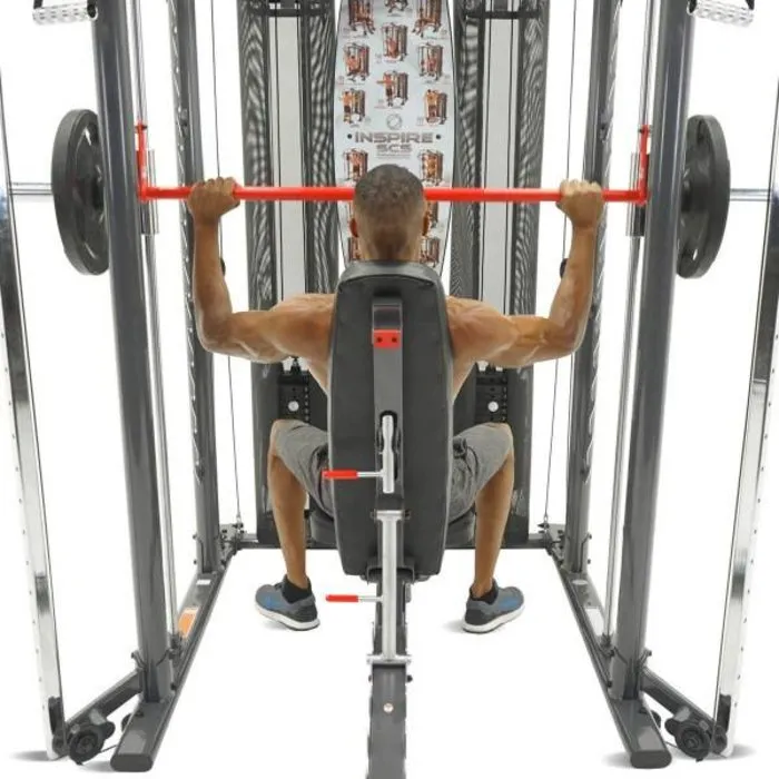 Inspire Fitness SCS Smith Cage Systeem Black + Bench - Gratis Levering