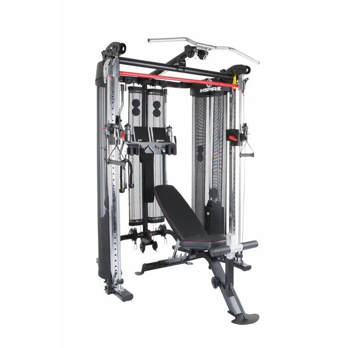 Inspire Fitness SCS Smith Cage Systeem Black + Bench - Gratis Levering