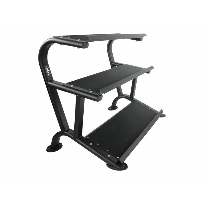 Lifemaxx LMX1014 3-laags Hexagon Dumbbell opbergrek