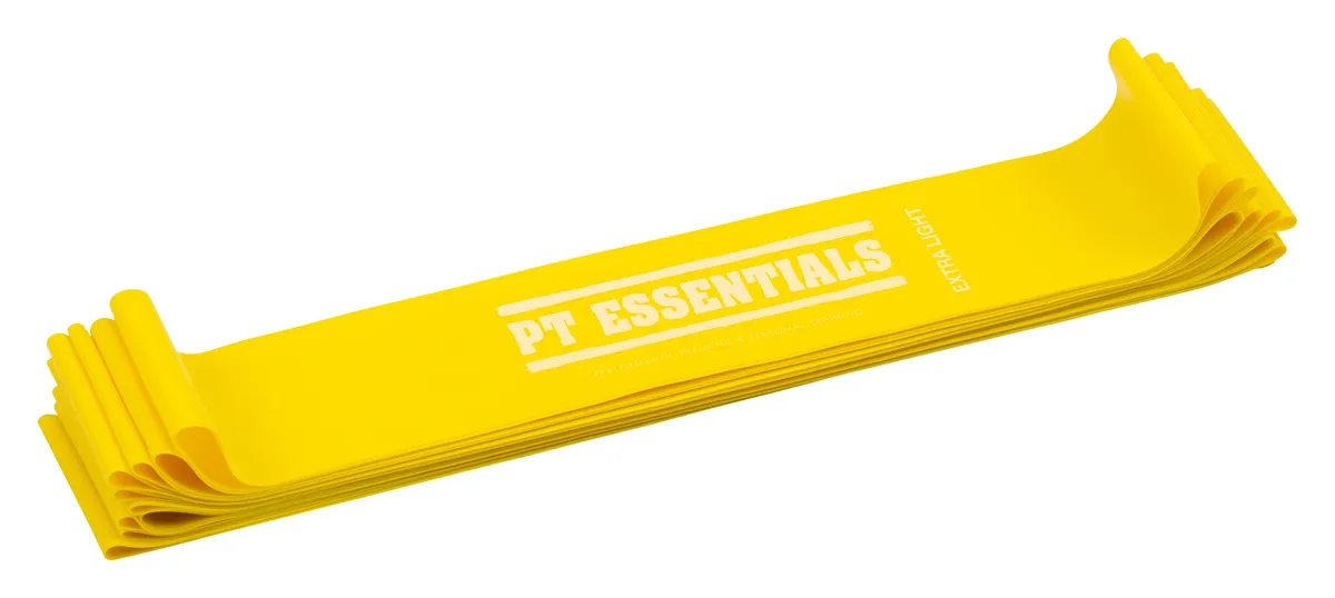 Miniband Set Extra Light 10 stuks - geel