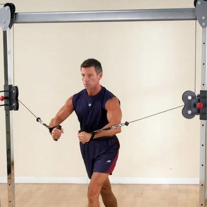 Body-Solid GDCC250 Black Deluxe Cable-Crossover