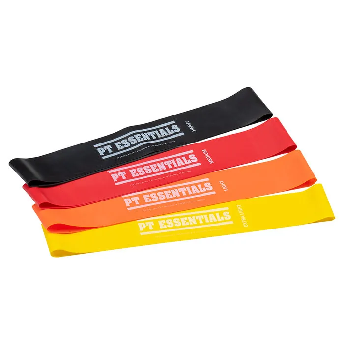 PT Essentials Minibands Weerstandsbanden Set 4 stuks