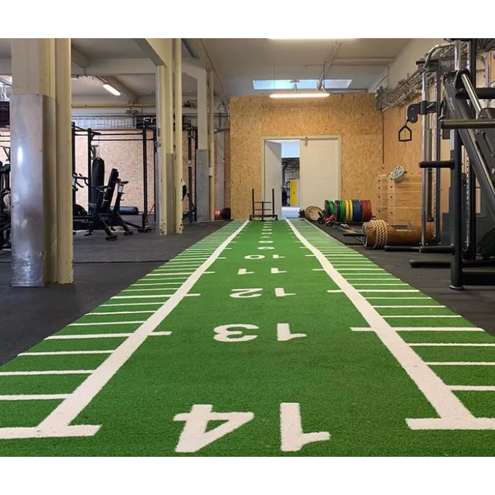 Lifemaxx Sprinttrack Groen met belijning - diverse afmetingen