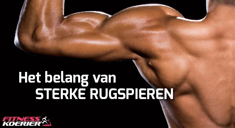 Het belang van rugspieren