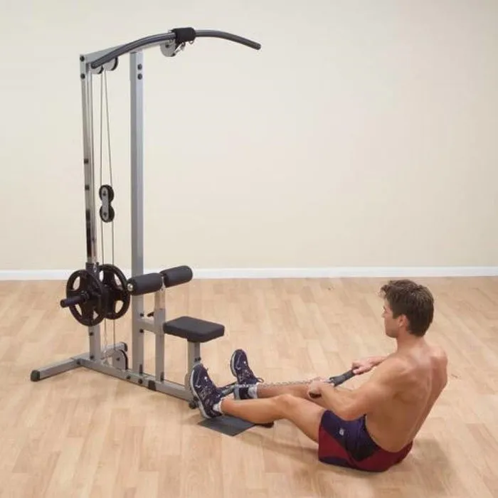 Body-Solid GLM83 Pro Lat Machine Plate-Loaded