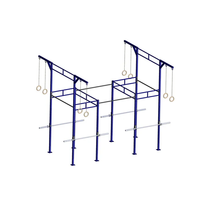 PT Essentials Heavy Duty Crossfit Rig V24 - Blue Coloured Rig