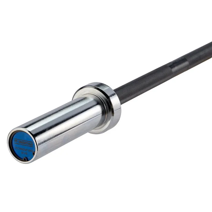 PTessentials Crossfit Technique Bar 10 kg - Chrome sleeve