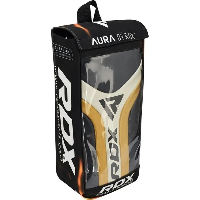RDX Sports T17 Aura Thai Pad | Stootkussen Zwart/goud