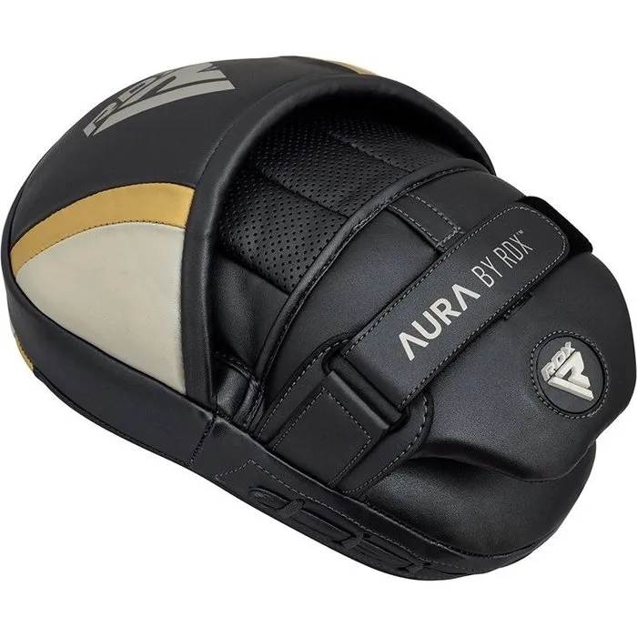 RDX Sports T17 Aura Focus Pads Zwart/goud