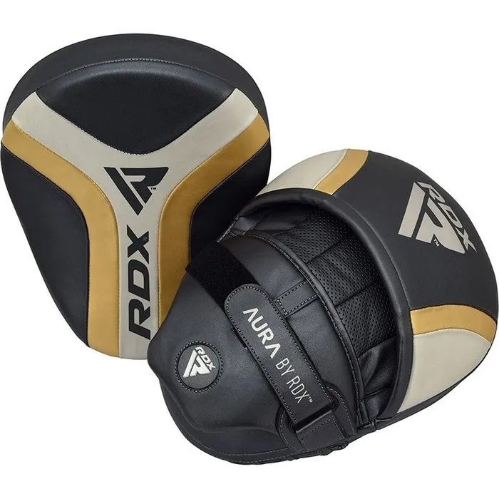 RDX Sports T17 Aura Focus Pads Zwart/goud
