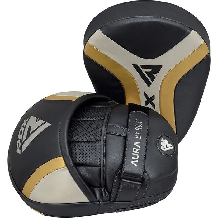 RDX Sports T17 Aura Focus Pads Zwart/goud