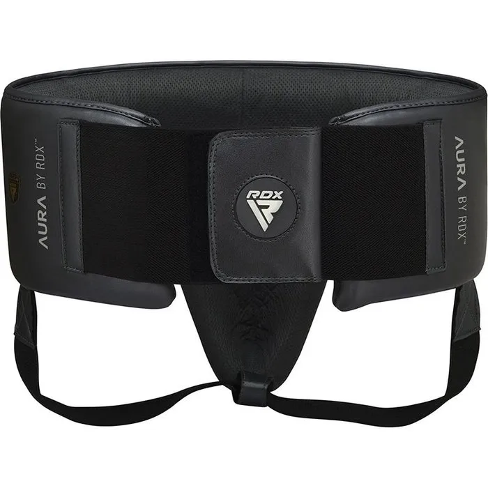 RDX Sports RDX T17 Aura Kruisbeschermer | Groin Guard - Zwart/goud