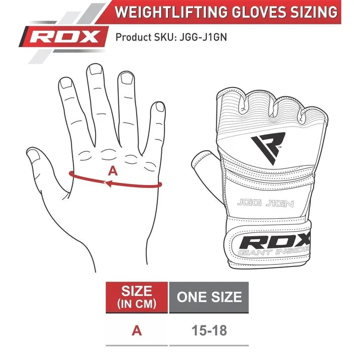 RDX Sports Grappling Gloves Kids