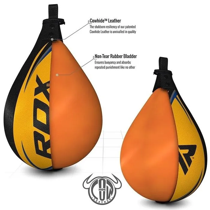 RDX Sports Bokstraining lederen Speedbal | Speed Bag