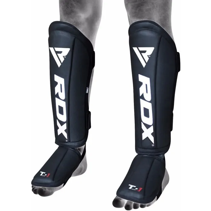 RDX Sports Shin Instep Molded KING - Zwart
