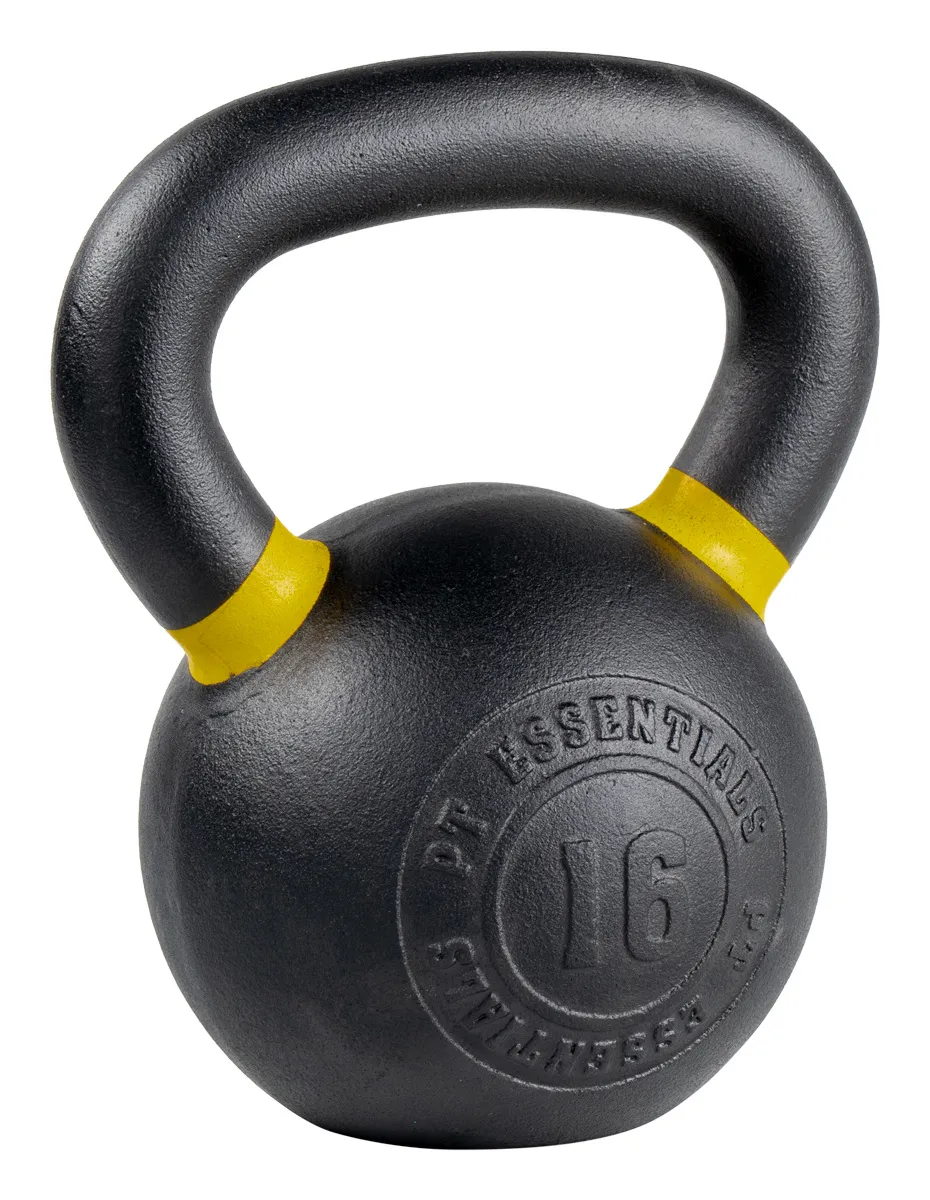 Crossfit Powdercoated Kettlebell - 16 kg 