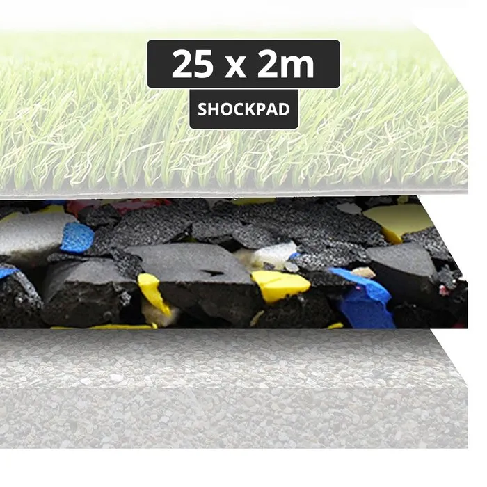 PTessentials Shockpad tegel 1 x 2 meter