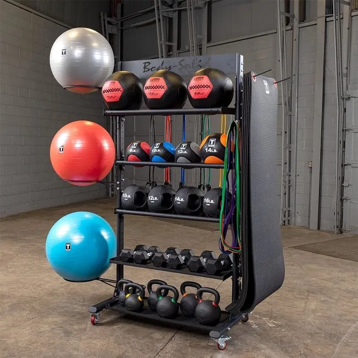 Body-Solid ProClubline GAR250 Multifunctioneel opbergrek