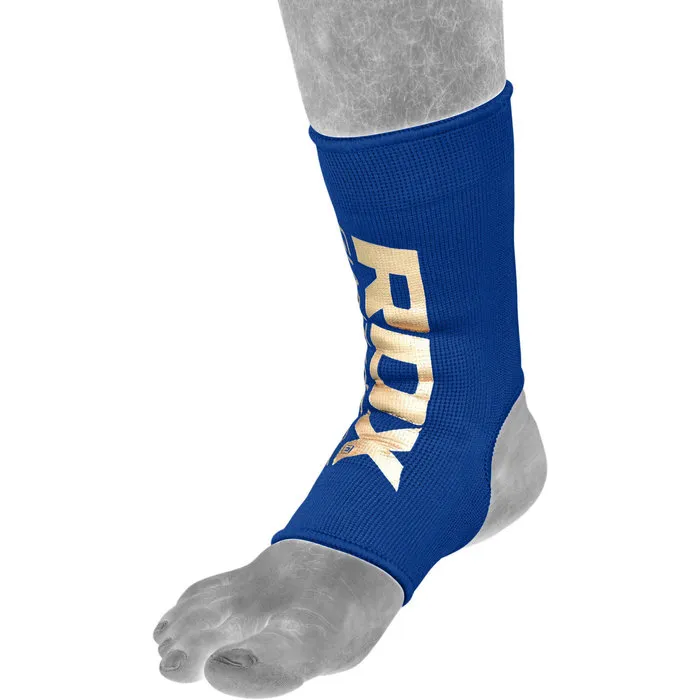 RDX Sports Hosiery Ankle Sleeve - Enkelbeschermer Blauw