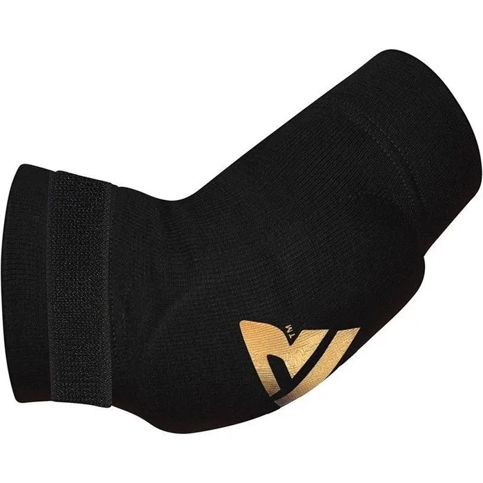 RDX Sports HY Elleboog pads zwart-goud