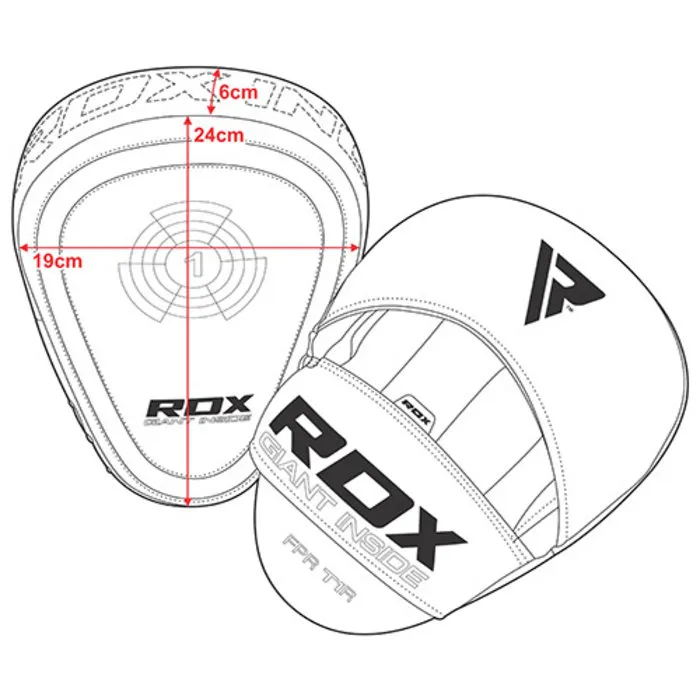RDX Sports Focus Pads Rex Curve T1