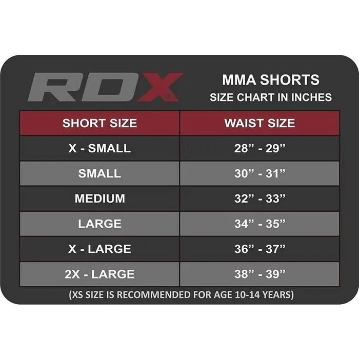 RDX Sports R3 Revenge Series MMA Shorts