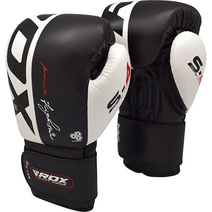 RDX Sports Bokshandschoenen Leer S4 - Zwart