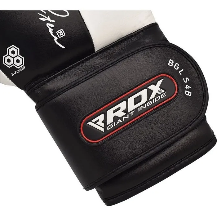 RDX Sports Bokshandschoenen Leer S4 - Zwart