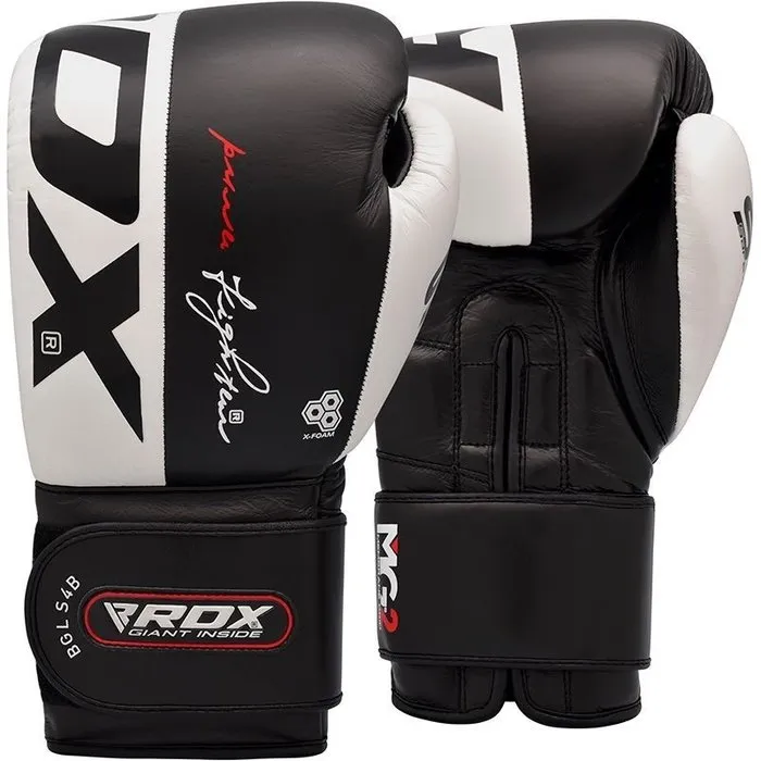 RDX Sports Bokshandschoenen Leer S4 - Zwart