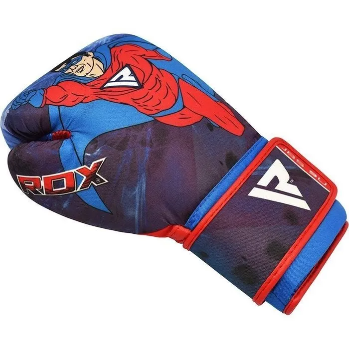 RDX Sports 9U Bokshandschoenen - 6 oz - Superheld print - voor kinderen