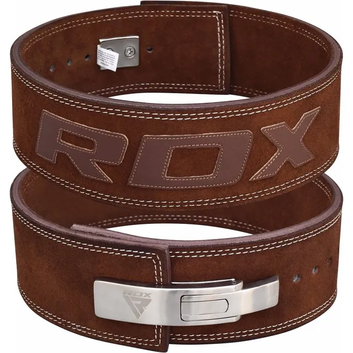 RDX Sports Powerlifting Leren Riem Pro - Met Gesp