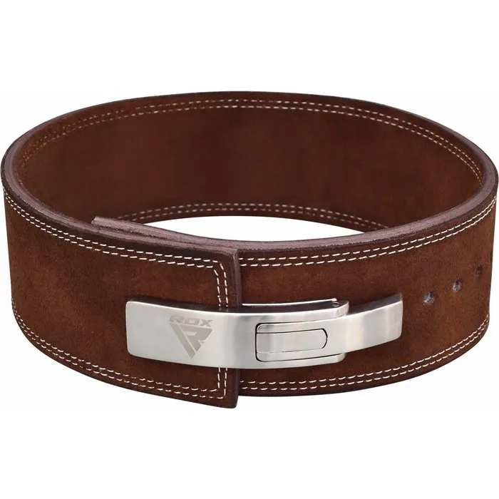 RDX Sports Powerlifting Leren Riem Pro - Met Gesp