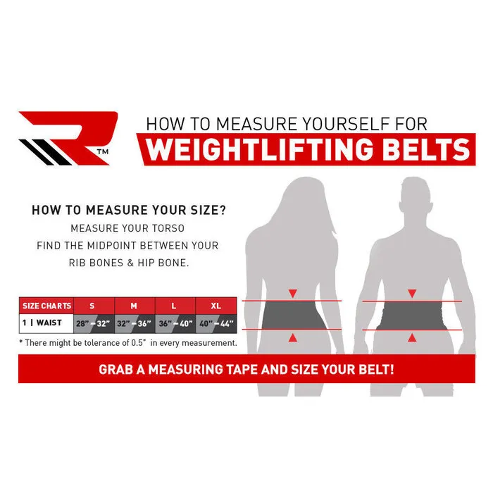 RDX Sports Powerlifting Leren Riem Pro - Met Gesp