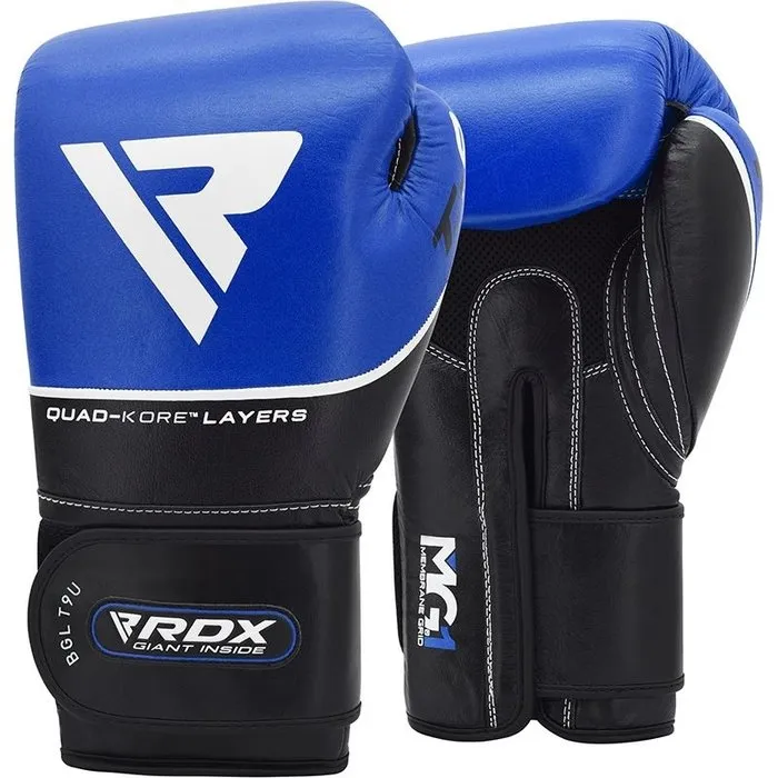 RDX Sports Bokshandschoenen Leer T9 Blauw
