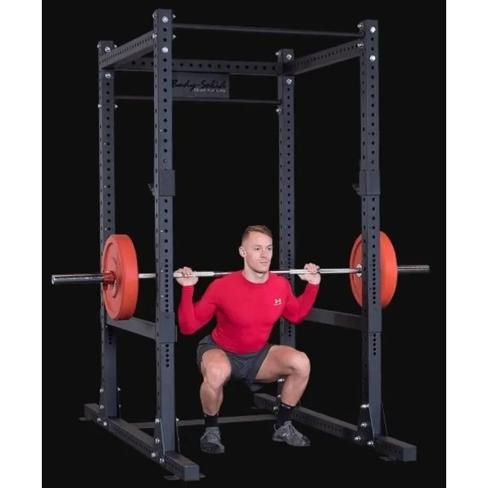 Body-Solid ProClubLine SPR1000 Power Rack Fully Extended