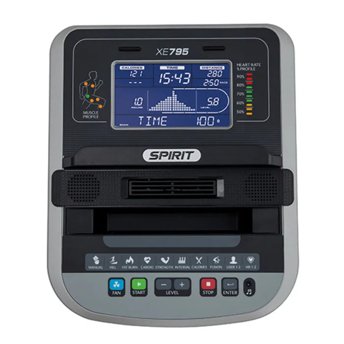 SPIRIT fitness XE795  Crosstrainer - Gratis Montage