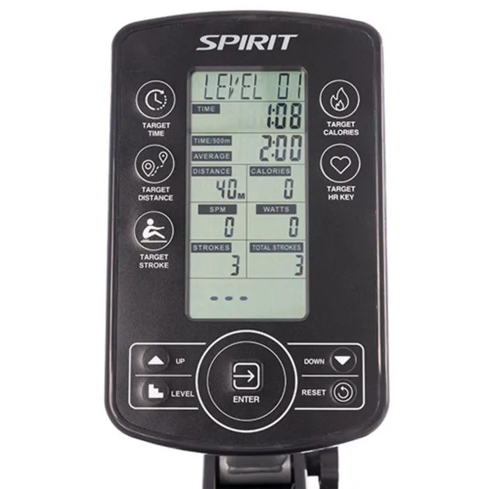 SPIRIT fitness CRW800H2O Water Rower Roeitrainer - Gratis Montage