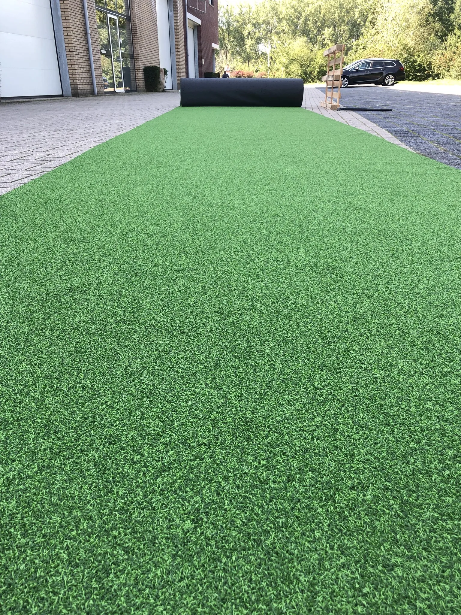 PT Essentials Kunstgras Sprinttrack Multiplay Groen - Single Colour - 4 x 25 meter