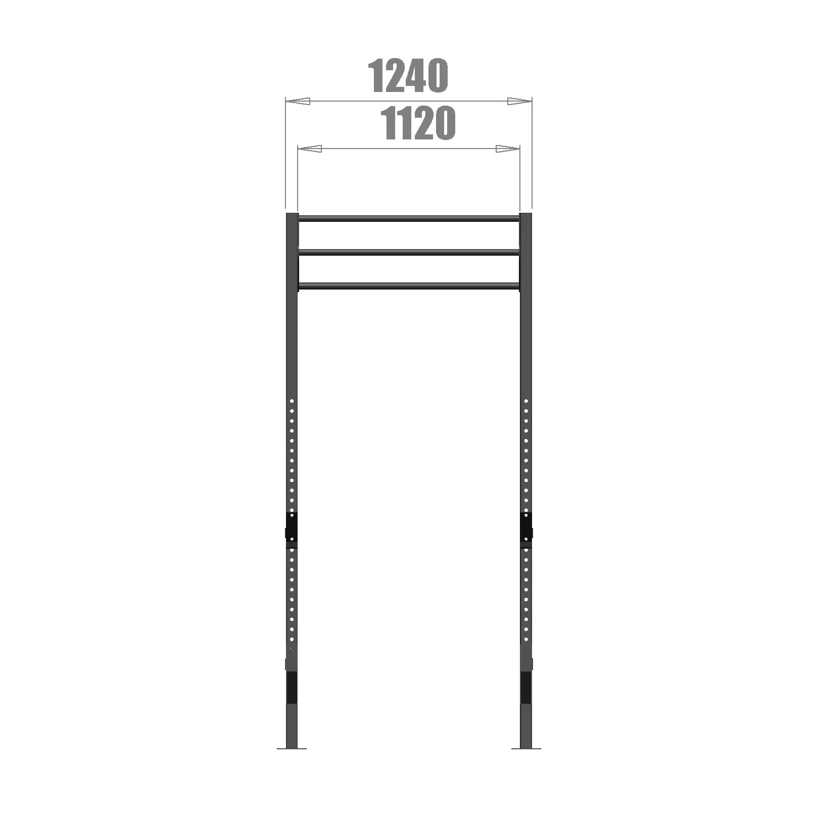 PT Essentials Wall Mount Crossfit Rig V1
