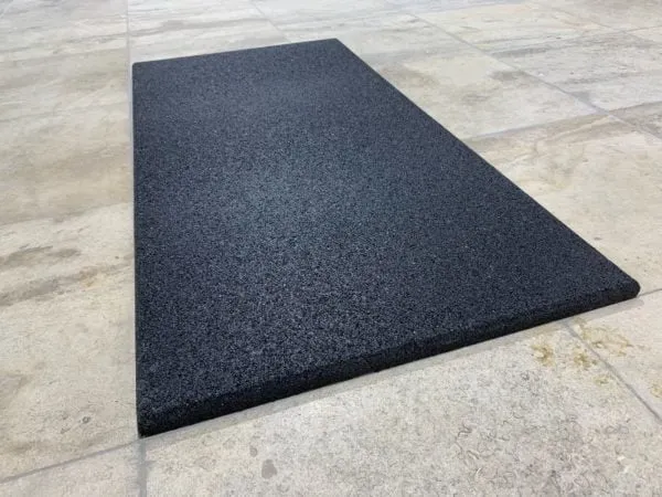 PT Essentials High Density 1050 kg/m3 crossfit tegel 100x50 cm - Zwart