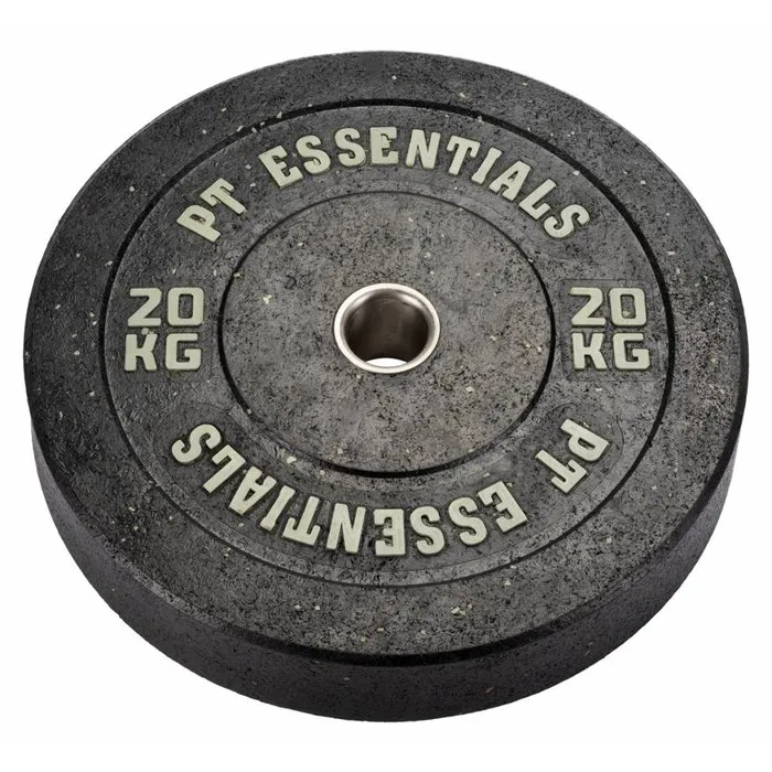 PT Essentials HI TEMP Crumb Rubber Bumperplate voordeelsets 150, 300 of 450 kg