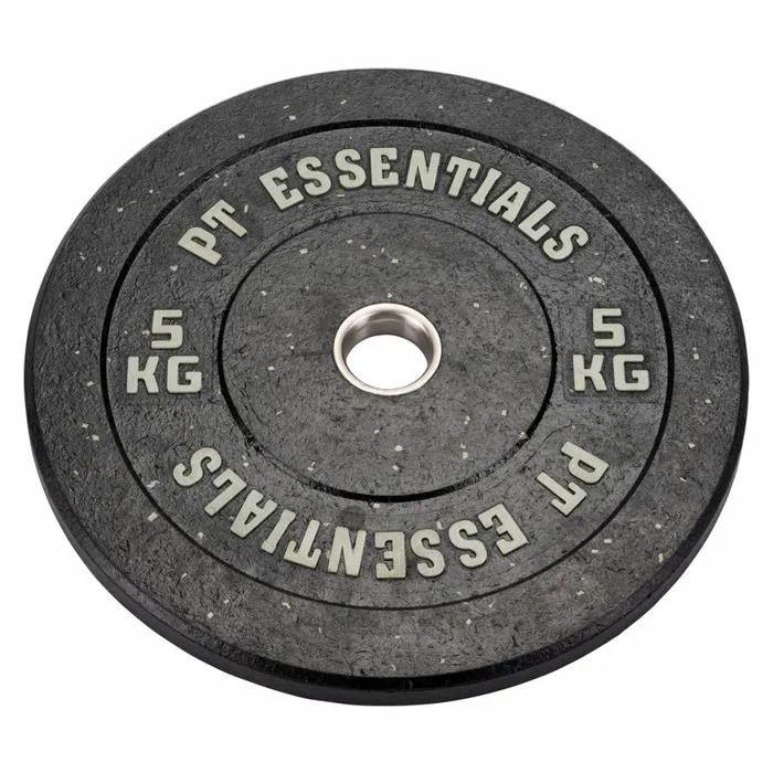 PT Essentials HI TEMP Crumb Rubber Bumperplate voordeelsets 150, 300 of 450 kg